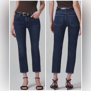 Citizens of Humanity Isola High Rise Dark Wash Jeans Soft Stretch Size 29